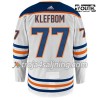 Edmonton Oilers tröja OSCAR KLEFBOM 77 Adidas Vit Authentic - NHL Tröjor Barn